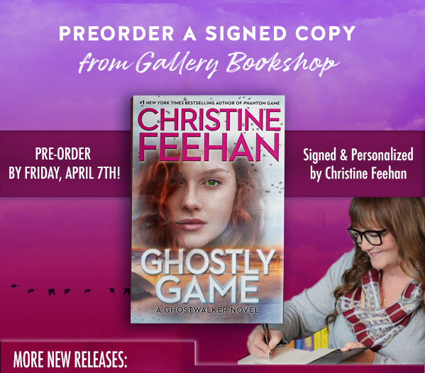 SIGNED Ghostly Game by Christine Feehan | Preorder Now!