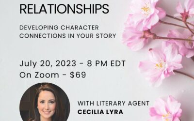 Writing Relationships: Developing Character Connections in Your Story with Cecilia Lyra