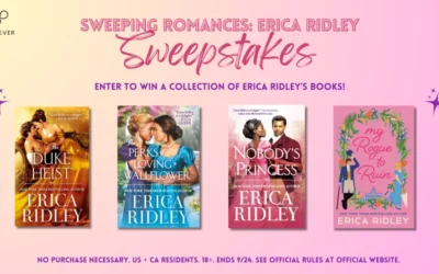 Sweeping Romances: Erica Ridley Sweepstakes