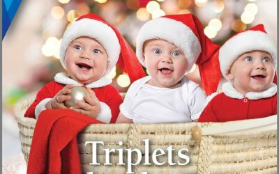 Triplets Under the Tree by Melissa Senate