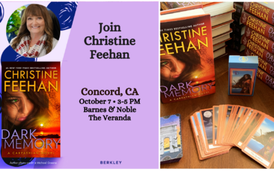 Come celebrate the release of Dark Memory with Christine Feehan