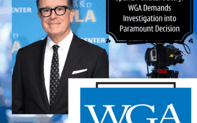 Colbert Cancelation Sparks Political Outcry: WGA Demands Investigation into Paramount Decision