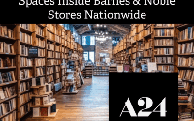A24 Launches Immersive Retail Spaces Inside Barnes & Noble Stores Nationwide