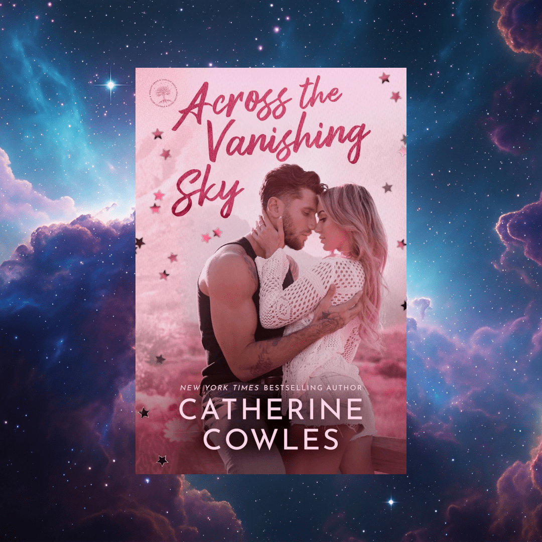 Impulse Caught by Emily Carrington book cover featuring two romantic men sitting on a park bench with a German Shepherd dog