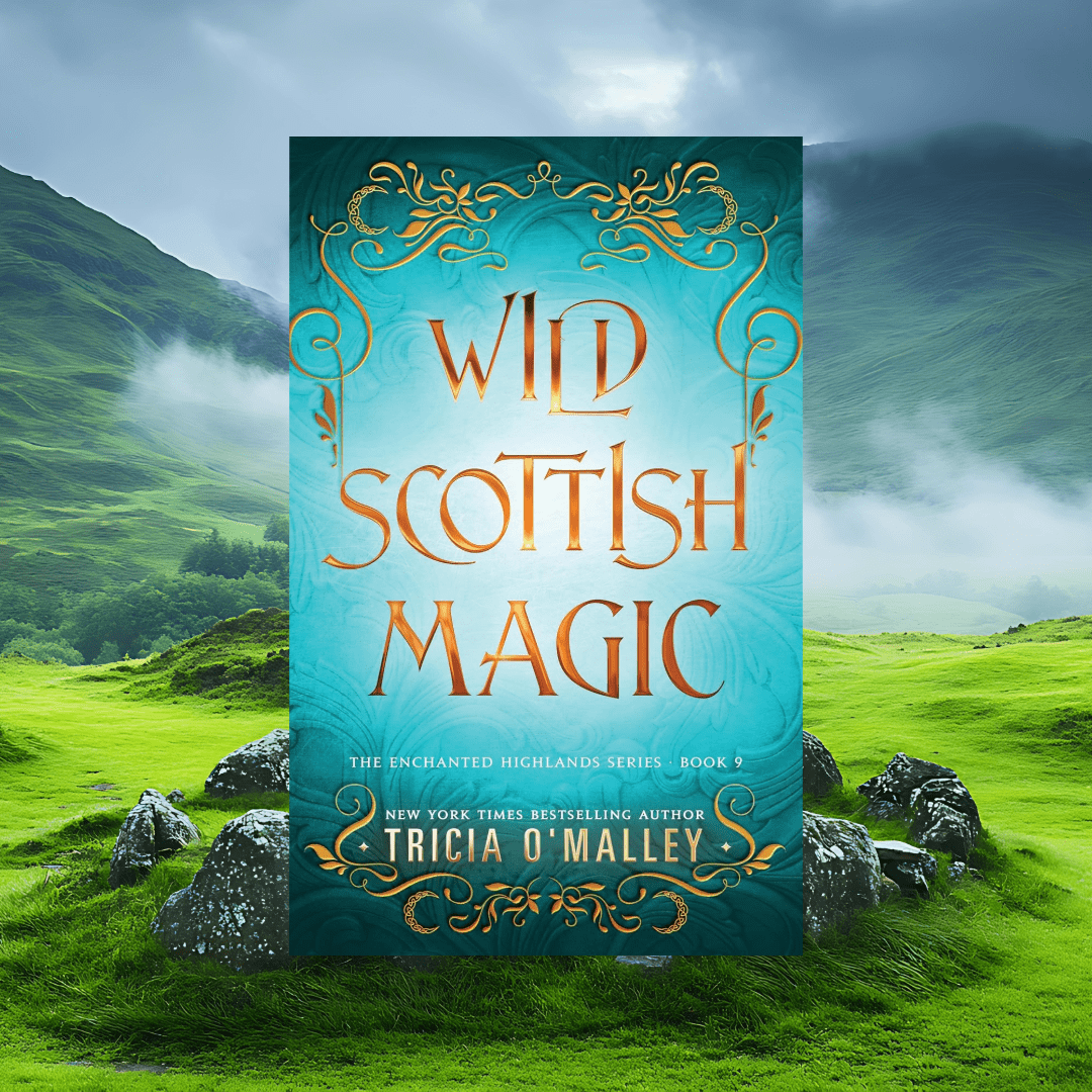 Impulse Caught by Emily Carrington book cover featuring two romantic men sitting on a park bench with a German Shepherd dog